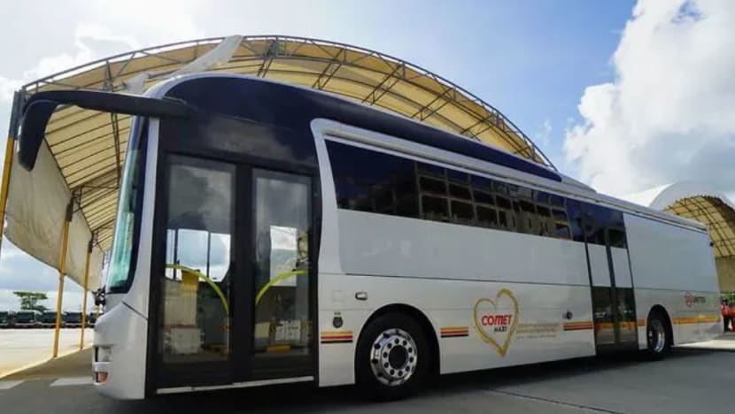 20 SMRT buses retrofitted to help transport Covid-19 patients between facilities