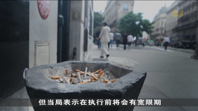 法国政府下个月起扩大禁烟范围
