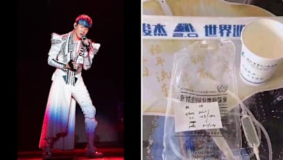 JJ Lin Admitted Into Hospital In China; Hospital Staff Allegedly Sold His Used IV Drip Bag And Needle