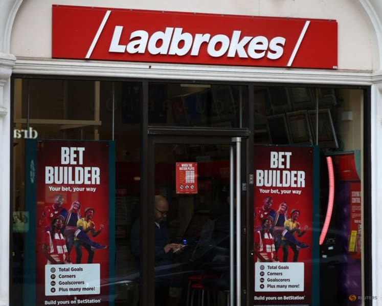 Ladbrokes owner Entain cuts online revenue outlook after Brazil online betting ban