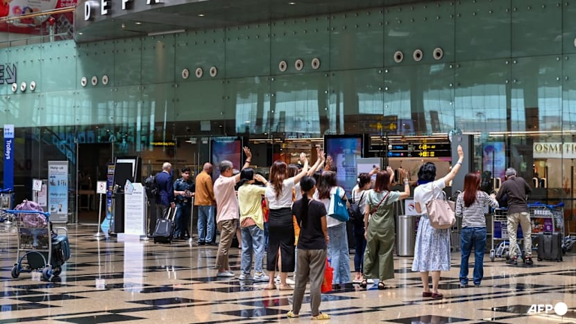 Man arrested for hurling vulgarities, scratching police officer at Changi Airport