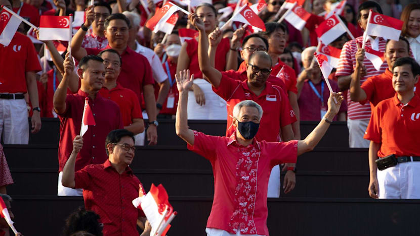 S'pore celebrates 57th birthday in full force, with first large-scale NDP since pandemic capturing the highs and lows