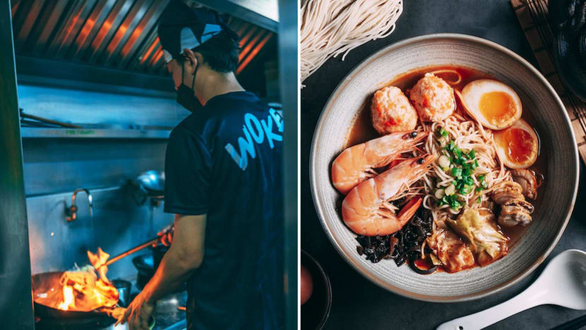 “S’pore’s First Wok Hei Ramen” Shop Sells Smoky Noodles In Chicken Collagen Soup From $10.90