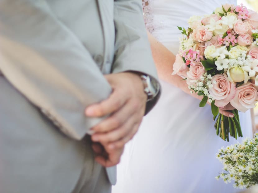 A bride thought her husband was caressing her in bed but it turned out to be the groomsman. A bride thought her husband was caressing her in bed but it turned out to be the groomsman.