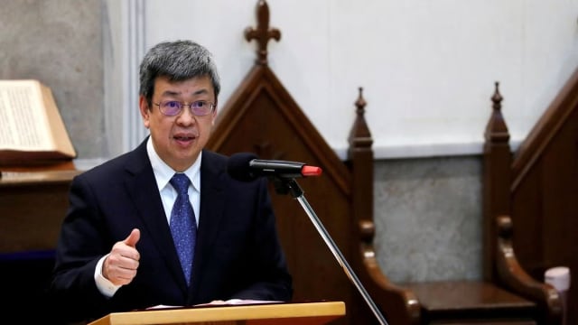 蔡英文：陈建仁接替苏贞昌出任台行政院长