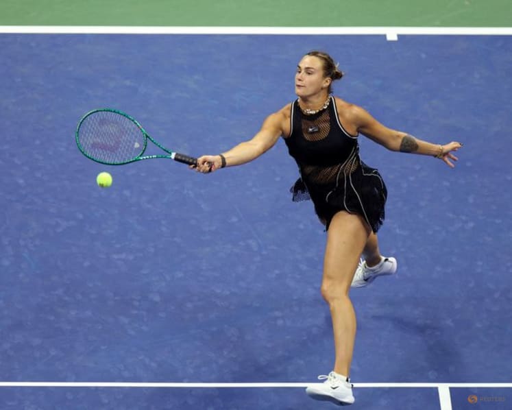 Sabalenka pushes back on party talk after dominant second-round win