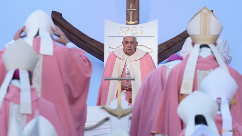 Pope Francis in Corsica warns against religion that stokes divisions