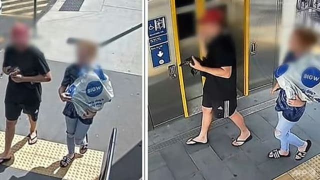 带鸭嘴兽搭地铁逛商场 澳洲男子将面控