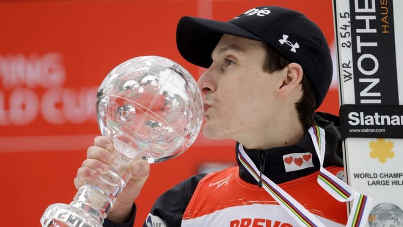 Ski jumping-Prevc breaks men's world record with 254.5-metre jump