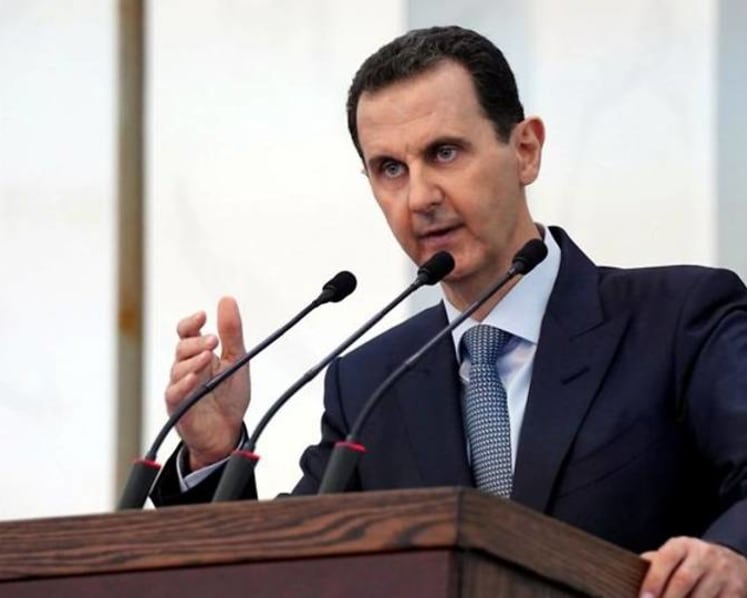 In ruins, Syria marks 50 years of Assad family rule