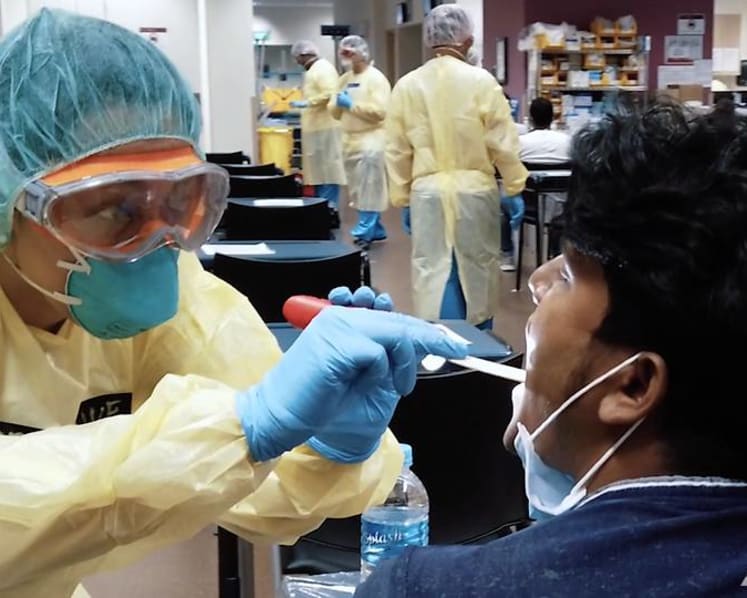 Inside Singapore’s COVID-19 screening centre, on the front line against the disease