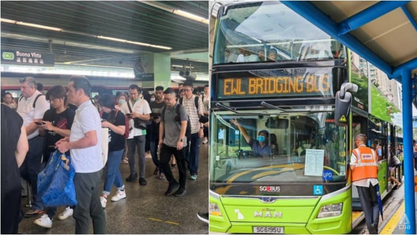 MRT service between Boon Lay and Queenstown stations disrupted for at least the rest of the day MRT service between Boon Lay and Queenstown stations disrupted for at least the rest of the day