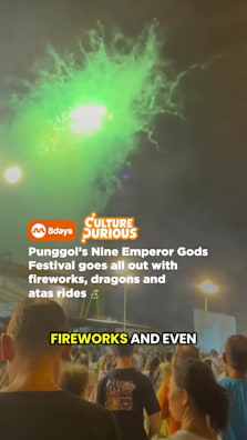 Punggol did not disappoint for the final day of the Nine Emperor Gods Festival #8dayssg #nineemperorgodsfestival #sgtiktok #fypsg #taoism 