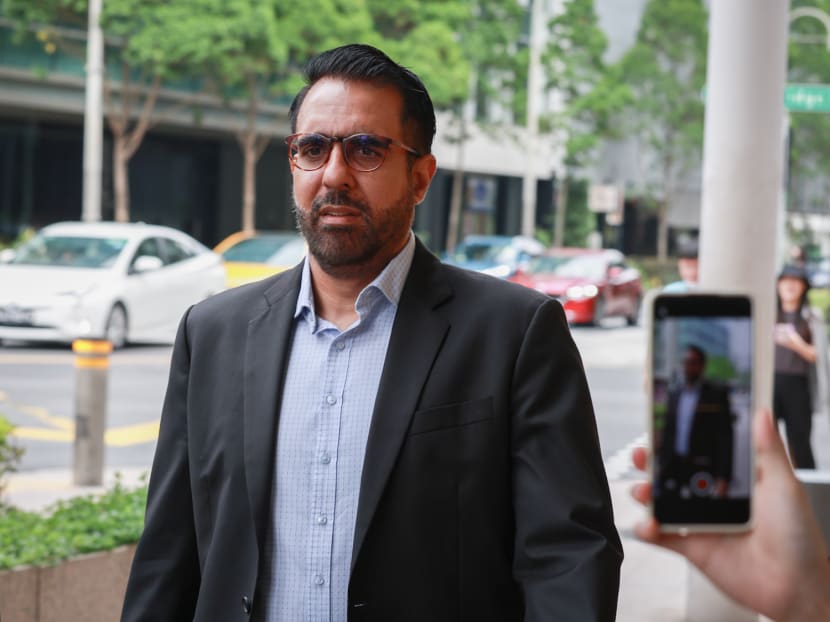 Leader of the Opposition Pritam Singh arriving at the Supreme Court on Aug 26, 2024. Leader of the Opposition Pritam Singh arriving at the Supreme Court on Aug 26, 2024.