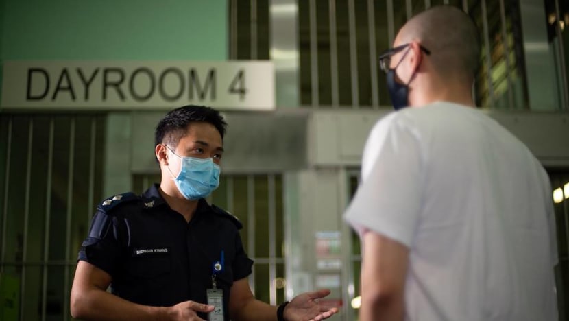 Inmate stressed by long sentence, family's disappointment finds comfort in supportive prison officer
