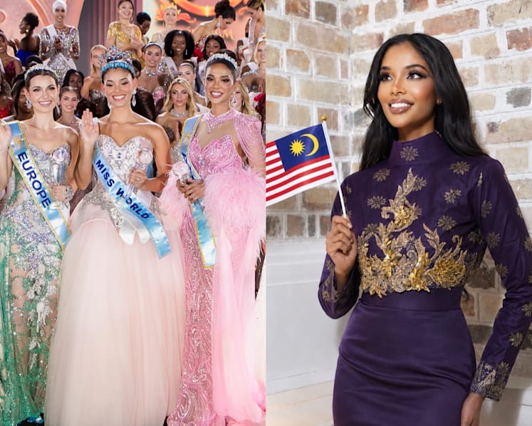 Malaysian model and teacher Taanusiya Chetty wins 3rd place at Miss World 2026