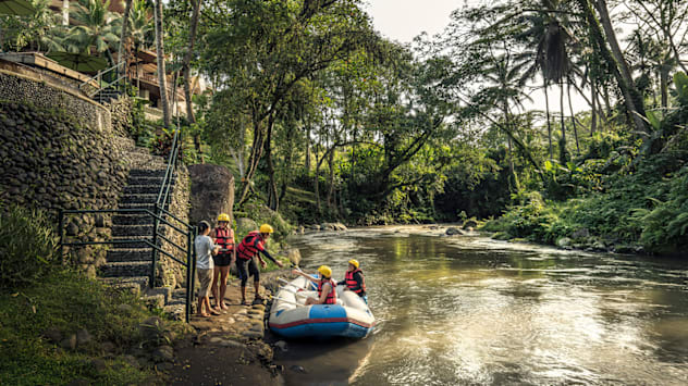 This might be the best hotel transfer in Bali – and the most beautiful