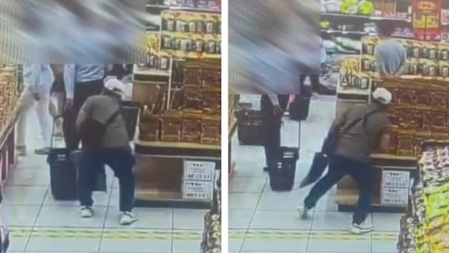 背包放购物篮被偷走 狮城夫妻丢失护照被迫滞留新山