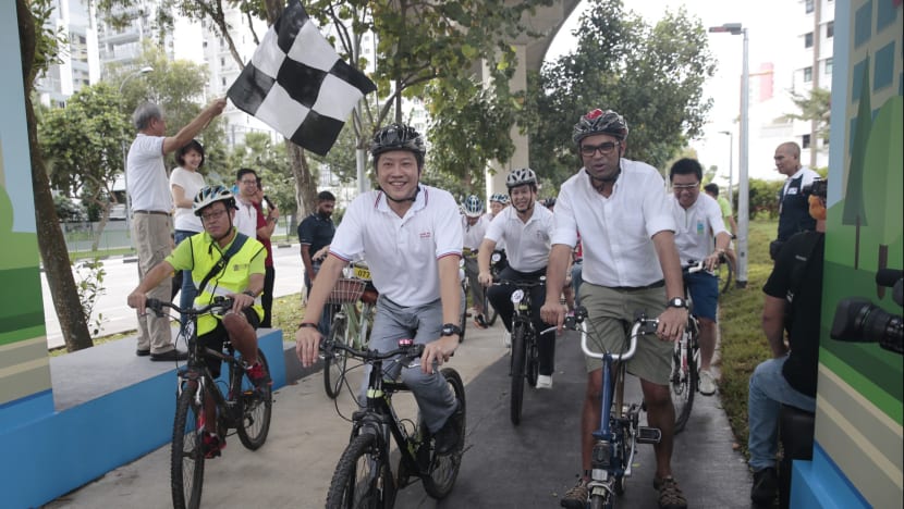 Punggol joins growing list of ‘cycling towns’
