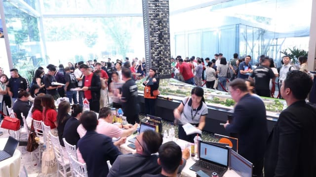 嘉溪绿苑开卖两天售出逾八成单位