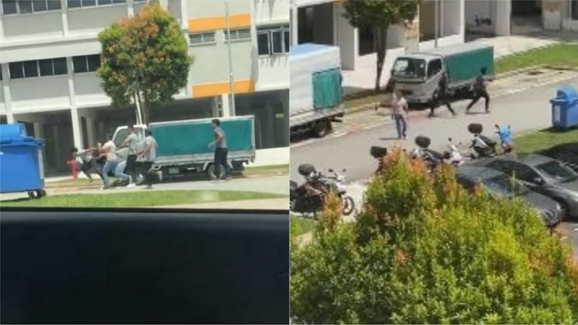 Choa Chu Kang riot: Teenager charged with possessing two knives and sickle
