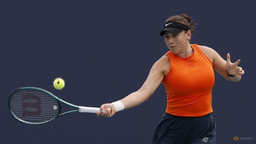 Gauff falls on tough day for Americans in Miami Gauff falls on tough day for Americans in Miami