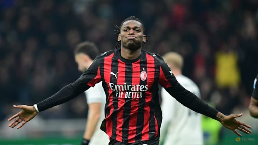 Milan edge Lazio 1-0 with Leao strike to claim Serie A top spot