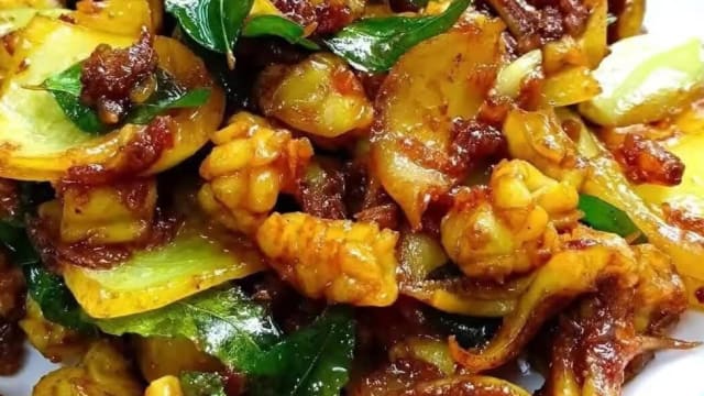 食谱：甘香鱿鱼
