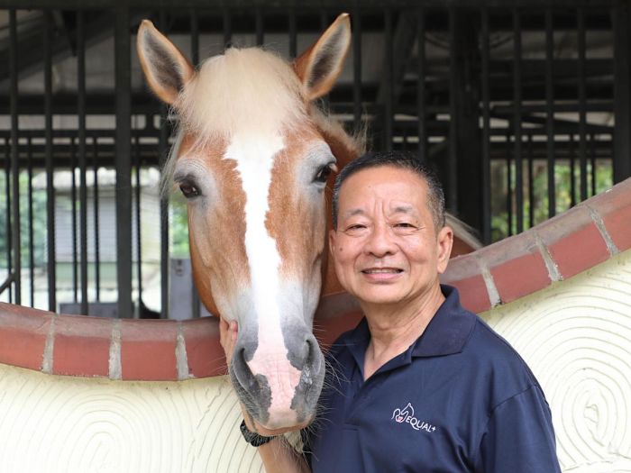 He was a racehorse jockey, pub owner, property agent. Now add TikTok food reviewer and mental wellness proponent