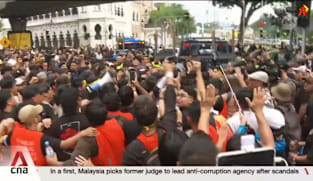 Malaysia names new anti-corruption chief as thousands protests against outgoing head