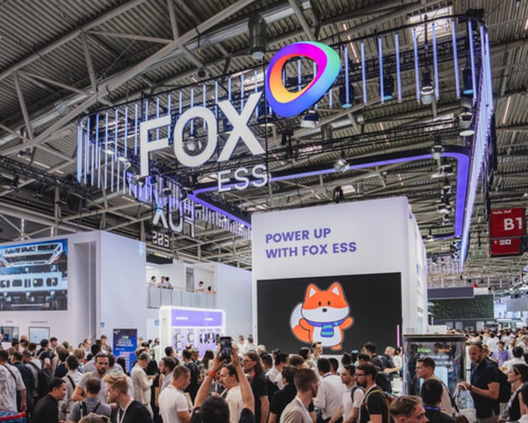 Fox ESS Shines at The Smarter E Europe 2026 with Full-Ecosystem Offerings and AI-Driven Booth Experience