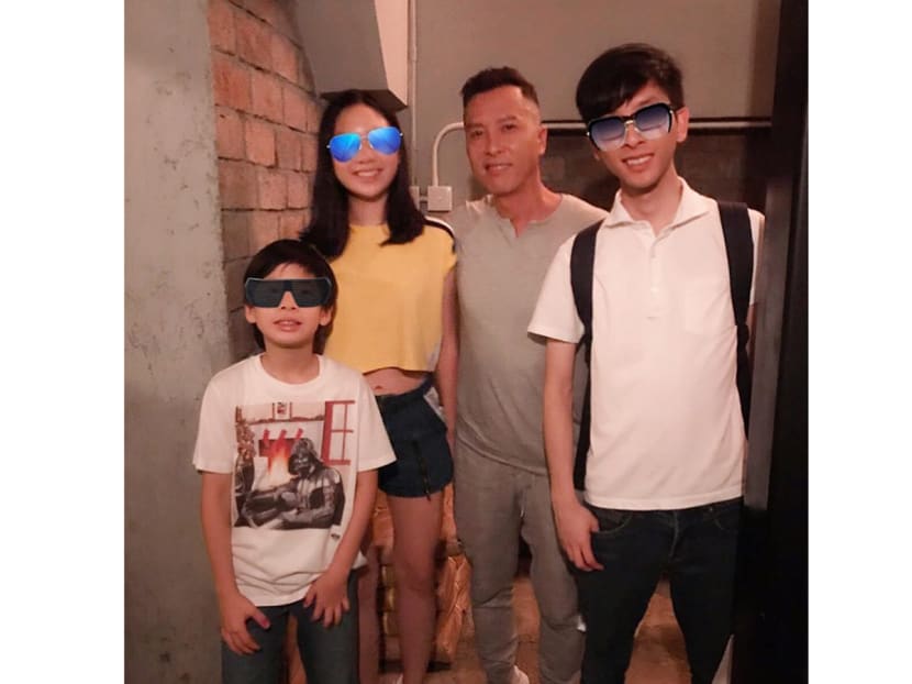 Donnie Yen Shares A Rare Photo Of All His Kids