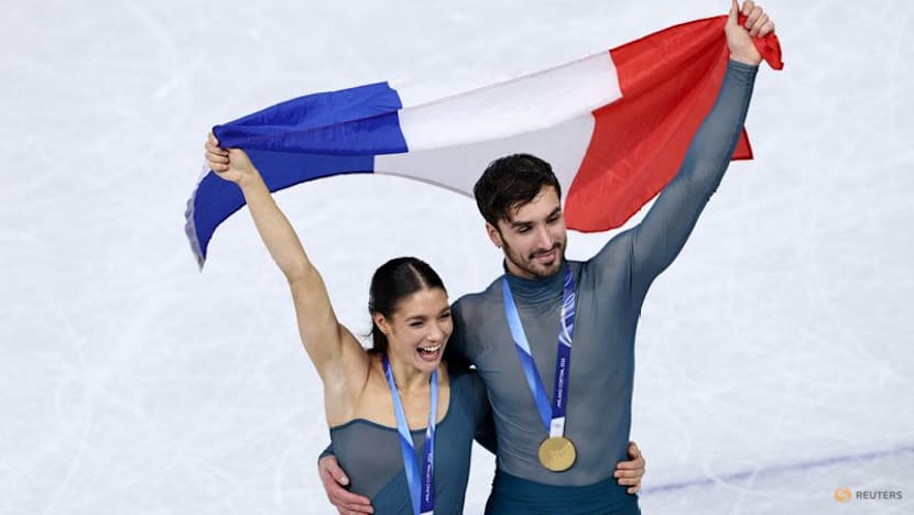 Figure Skating-Cizeron in shock after winning second ice dance gold with new partner