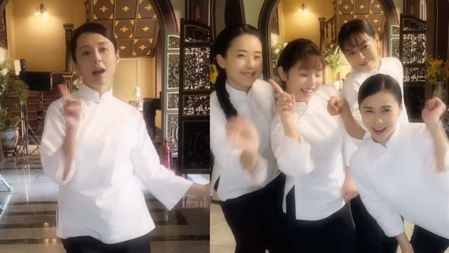 “晚安少爷们”！《小娘惹之翡翠山》片场竟上演“妈姐的诱惑”？