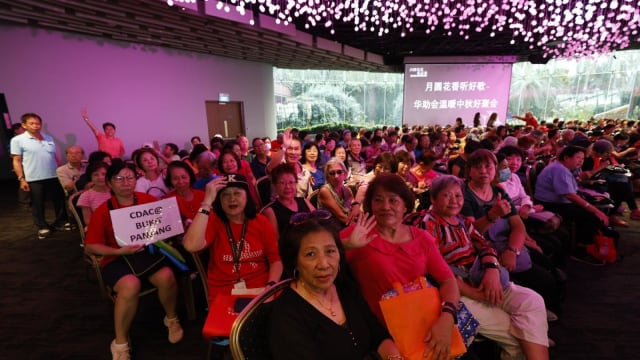 华助会中秋聚会 邀请600名年长者出席