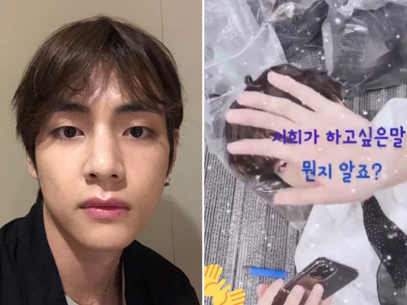 Fans noticed a blue Juul device in a video of BTS member V in a Christmas-themed clip posted to BTS’ official Twitter by fellow member Jimin.