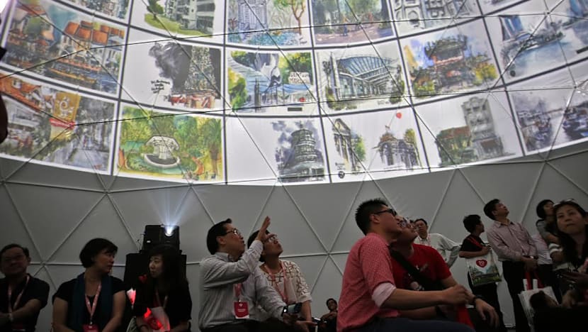 Colourful start to SG Heart Map Festival