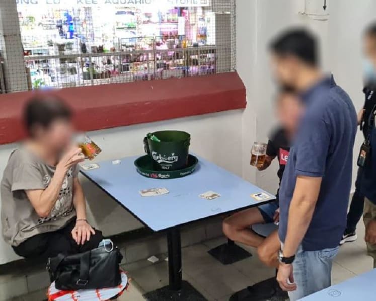 More than 180 people caught over 3 days for breaching Covid-19 measures at hawker centres
