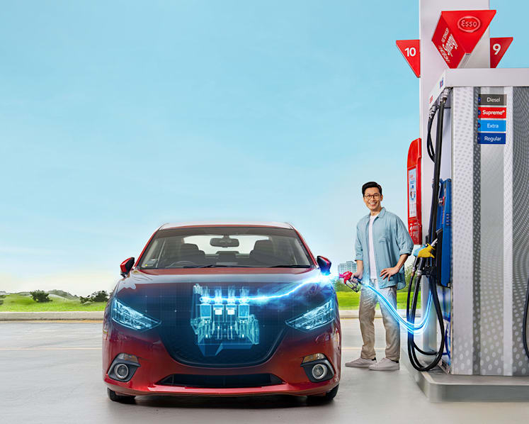 Unlock your engine’s performance with Esso Synergy Supreme+