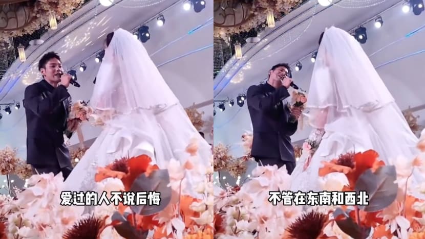 Couple’s Impressive Singing At Their Wedding Likened To The Voice’s Battle Rounds Couple’s Impressive Singing At Their Wedding Likened To The Voice’s Battle Rounds