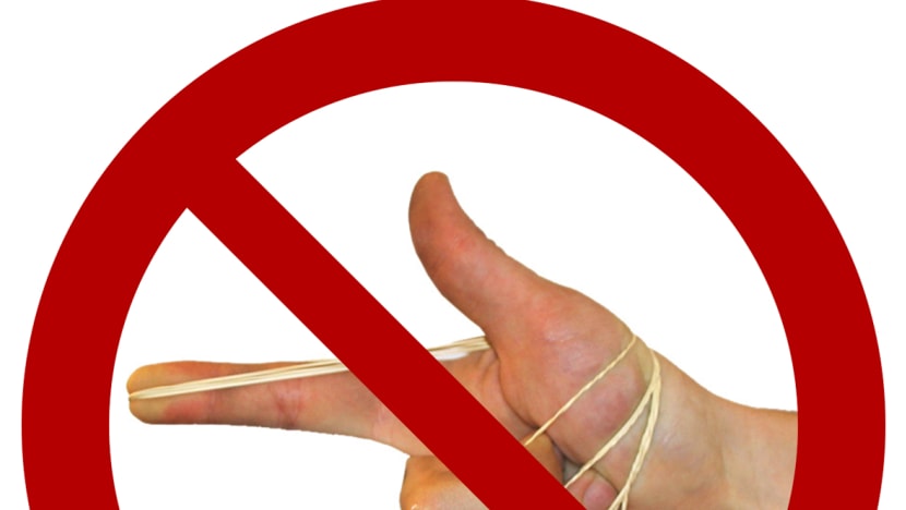 Man fined S$300 for littering, after shooting two rubber bands onto public road