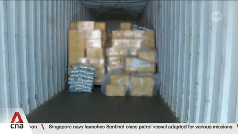 More than 391kg of cannabis seized from sea cargo container in transit 