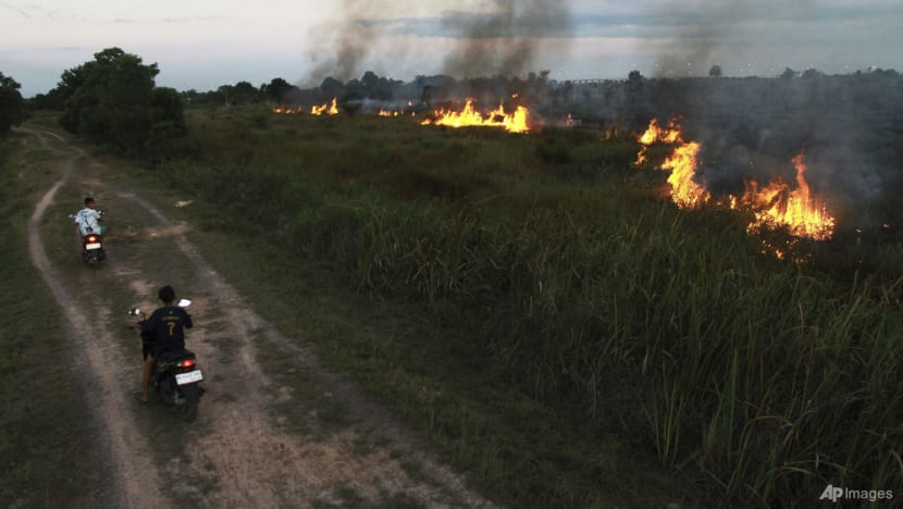 Indonesia’s Sumatra sees 14-fold spike in fire hotspots over 1.5 weeks, as Malaysia warns of haze