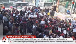 Bangladesh summons Indian envoy as hundreds protest in New Delhi over lynching of Hindu man