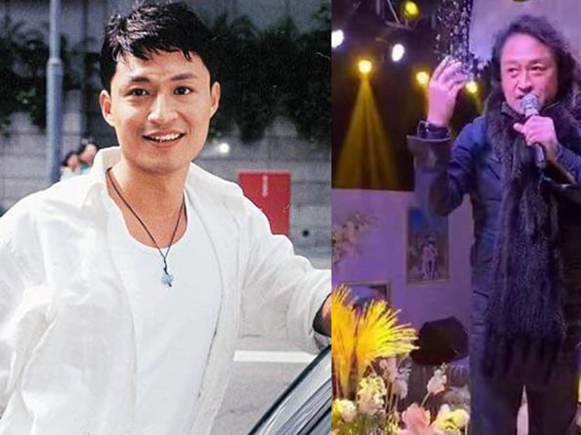 The once-popular actor was snapped performing at a village wedding in China.