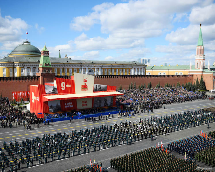 Russia and China mark victory in World War II as Ukraine war grinds on