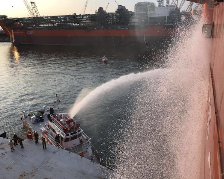 70 SCDF personnel battle 'deep seated fire' at Tuas Boulevard Yard
