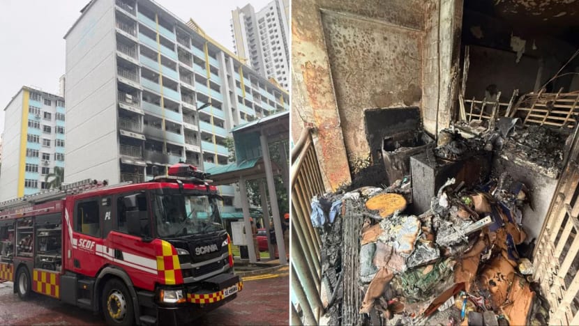 Man, 51, arrested for mischief after fire breaks out at Whampoa HDB block
