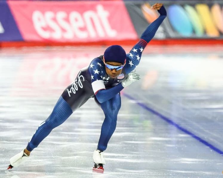 Speedskater Jackson, bobsledder Del Duca named US Opening Ceremony flag bearers