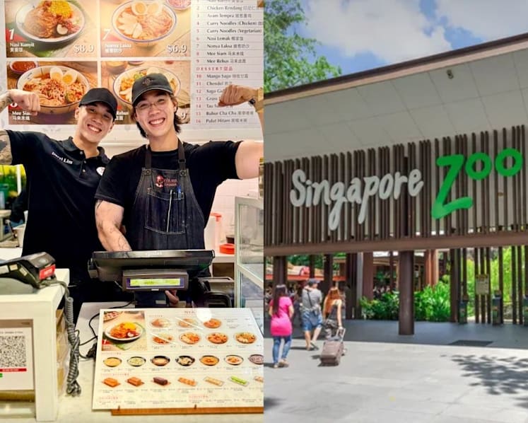 Viral Peranakan food stall Nya Nya opens outlet at Mandai Wildlife Reserve but only one hunky brother will be there
